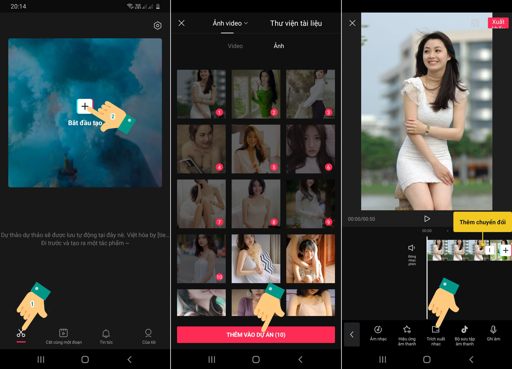 Cách edit video bằng app chỉnh video Trung Quốc JianYing