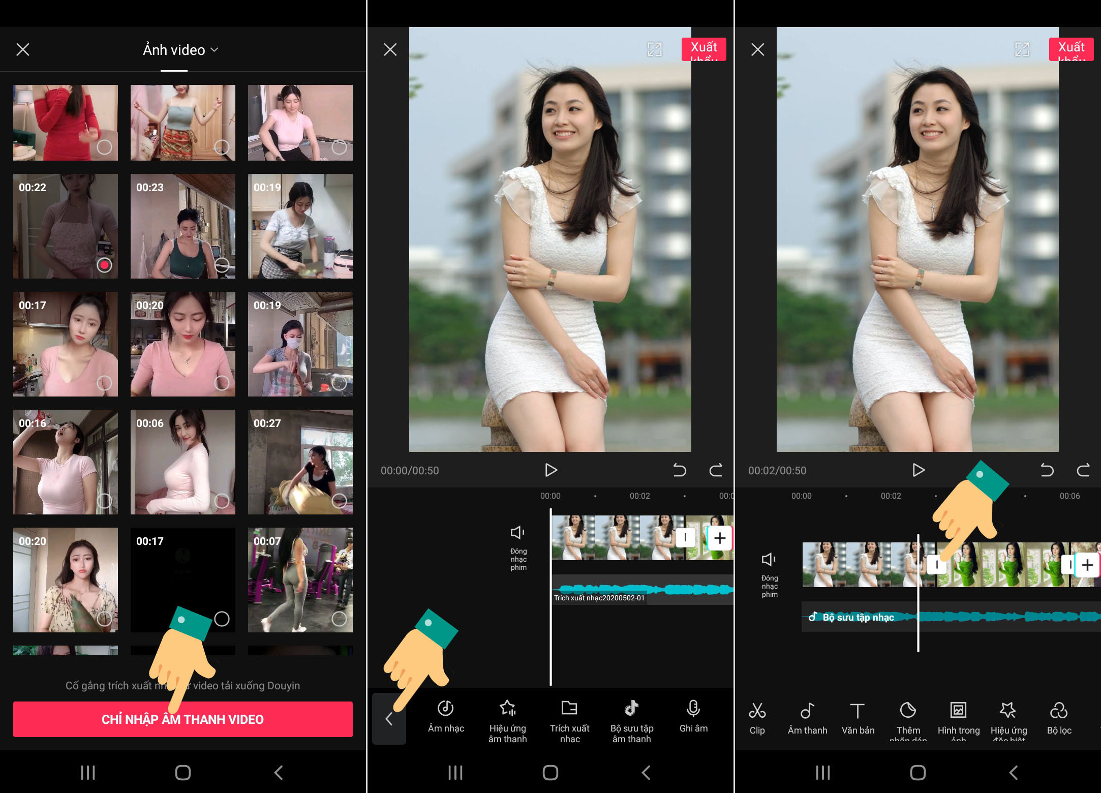 Cách edit video bằng app chỉnh video Trung Quốc JianYing 2