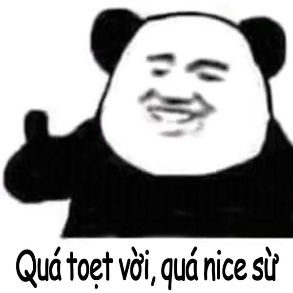 Meme Gấu Trúc bựa Trung Quốc