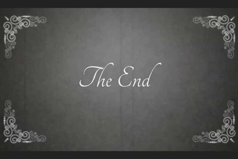 Video The End effect