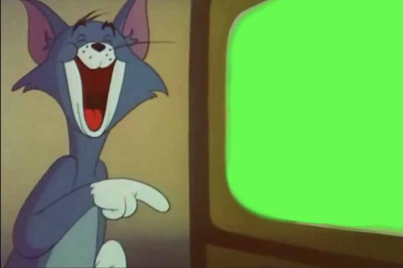 Video Tom and Jerry green screen