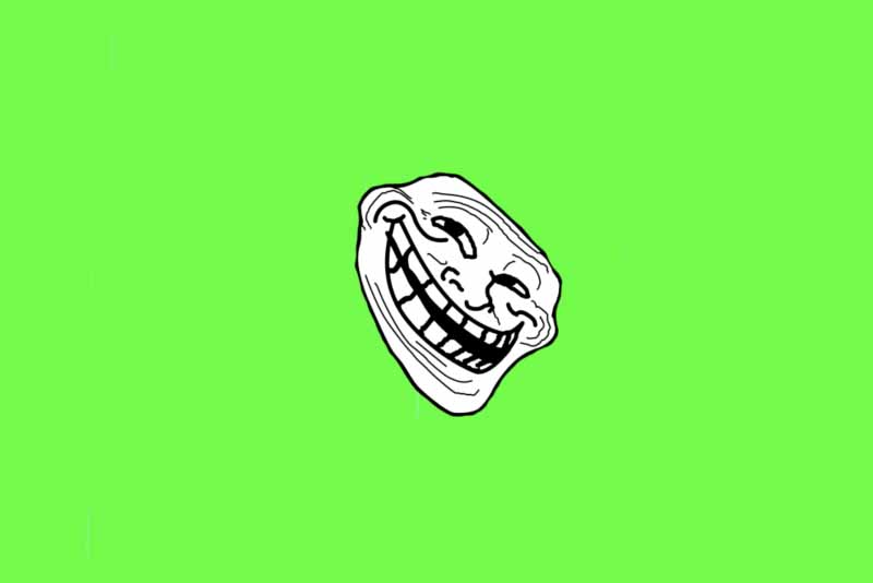 Video Troll Face green screen